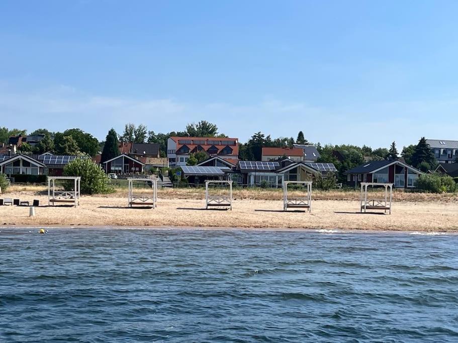 Haus Bernsteinsee Mit Goitzsche-Schnuppersegeln Friedersdorf  Kültér fotó